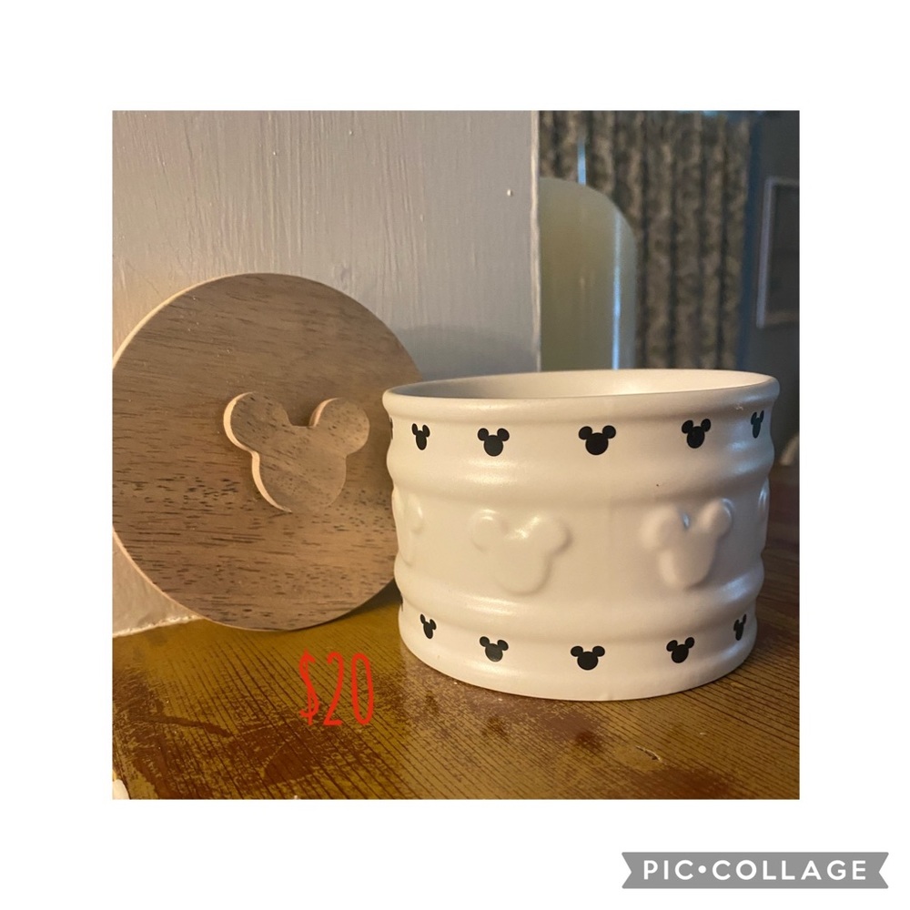 Small Mickey Sugar Dish